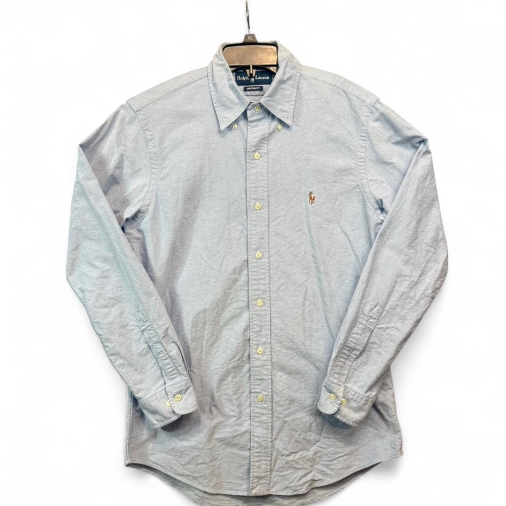 Ralph Lauren Men's Sky Blue Button Down Shirt